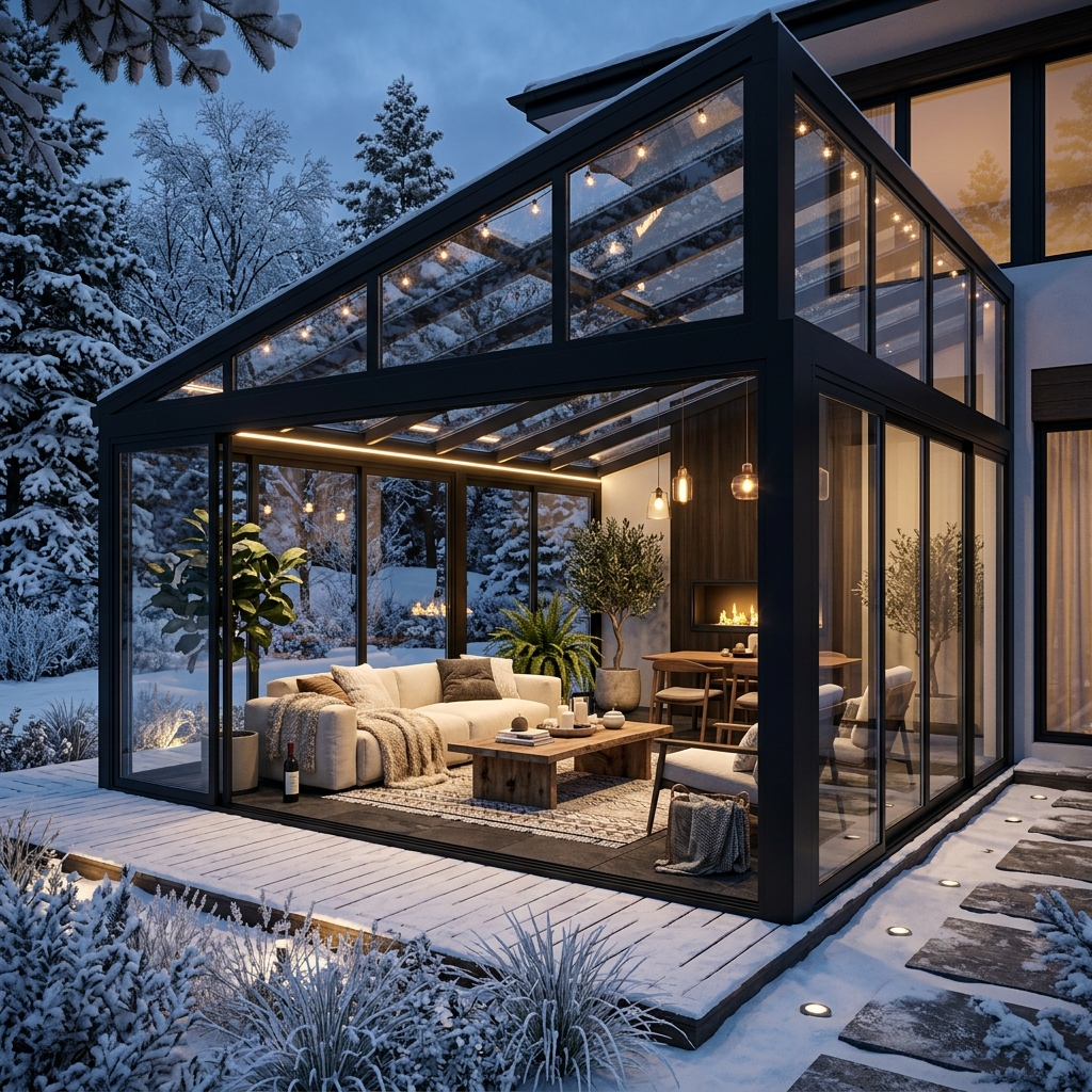 ES Yapı Modern Kış Bahçesi